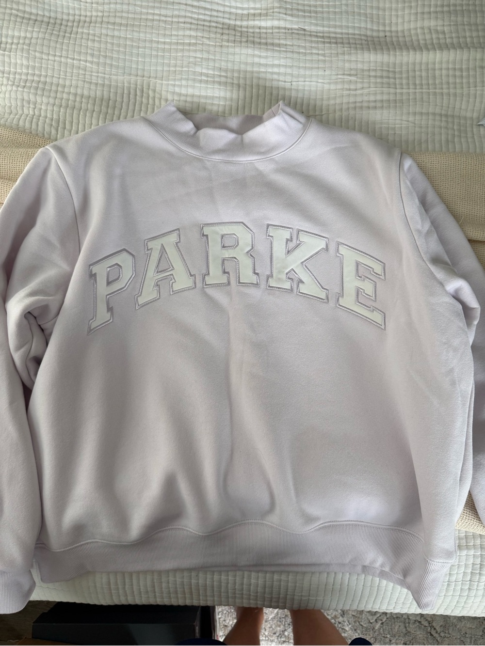 Parke Lavender Mockneck